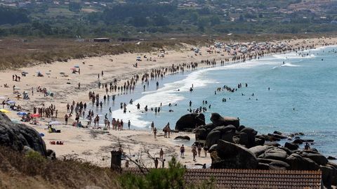 Playa de A Lanzada, uno de los arenales m�s famosos de las R�as Baixas