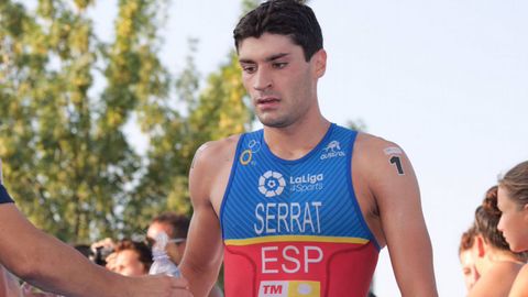 Antonio Serrat. Su progresin ha sido bestial. Lo que haga este ao en las series mundiales de triatln ser clave. 