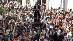 El Nazareno congrega a miles de fieles.