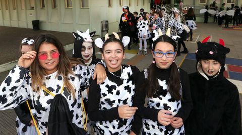 Fiestas de carnavales en los colegios de Barbanza