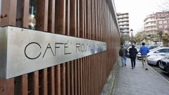 La cafeter�a del Parque de Rosal�a