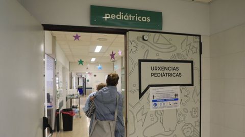 Imagen de archivo de urgencias pedi�tricas en el Complexo Hospitalario Universitario de Santiago (CHUS).
