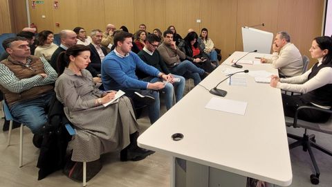 Reuni�n del comit� de campa�a del PP de Ourense.
