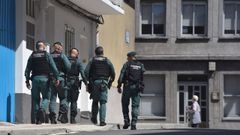 Imagen de archivo de una redada de la Guardia Civil en Meicende en el 2022