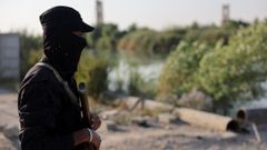 Un soldado sirio en la localidad de Deir Zur.