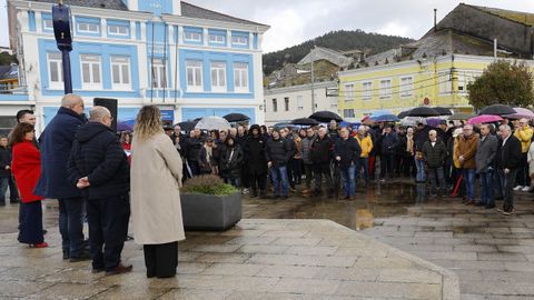Concentraci�n en defensa de la pesca en Celeiro, Viveiro.