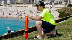 Villarino dice que un surfista experimentado es ��ngel sin alas�