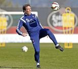 Eduardo Berizzo durante uno de los �ltimos entrenamientos esta temporada en A Madroa. 