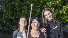 Susana y sus nietas, Vera y Noa