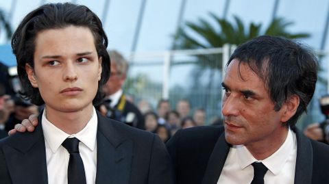 El director Samuel Benchetrit y su hijo, el actor Jules Benchetrit