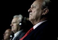 El ex director general de la Marina Mercante, Jos� Luis L�pez Sors, y los otros dos acusados, ayer, durante el juicio.