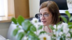 Teresa Guti�rrez, directora de Augas de Galicia