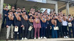 La graduaci�n de la cuarta promoci�n de Rob�tica, en im�genes