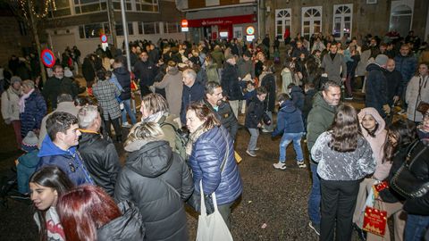 Los Reyes Magos en Porto do Son.
