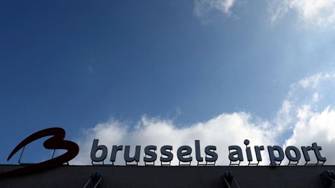 El aeropuerto de Bruselas.