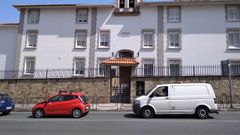 El accidente se produjo a la altura del asilo, en la carretera N-651 (en la imagen, de archivo)