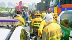 Los incendios que arrasan Madrid y �vila, en im�genes