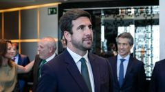 Enrique Riquelme, durante un acto del d�cimo aniversario de la Fundaci�n Hermes