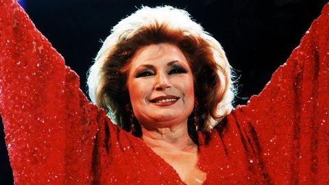 Roc�o Jurado, en un concierto en A Coru�a en 1996