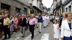 San Roque sacó a los ourensanos a la calle