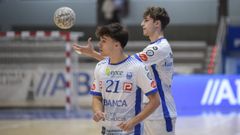 Imagen de archivo de un partido del Cisne esta temporada en el Municipal