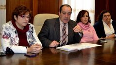 Carmen Linares, Mannuel Valeriano Alonso, Sandra Insua y Mercedes Mart�n