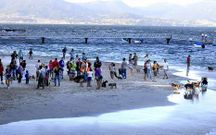 Concentraci�n en agosto pasado, en defensa de Toralla para perros.