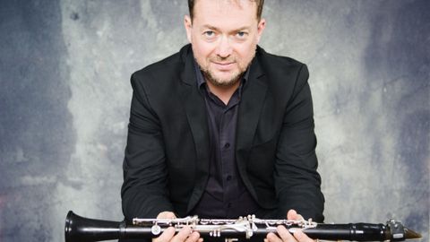 El clarinetista Anton Dressler 