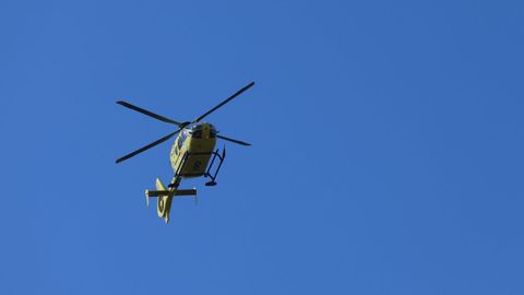 Helic�ptero medicalizado, en imagen de archivo