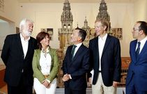 El ciclo de conciertos fue presentado ayer en el Museo das Peregrinaci�ns e de Santiago. 