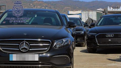 Coches incautados en M�laga en una operaci�n contra el blanqueo de dinero