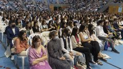 La USC homenaje� en la tarde de ayer la excelencia personal con un acto para los 1.062 alumnos con m�s de nueve de nota ABAU