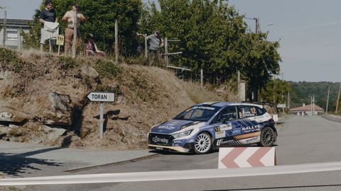 El Rali de Ourense ya est� en marcha.El tramo de Taboadela abri� la matinal sabatina