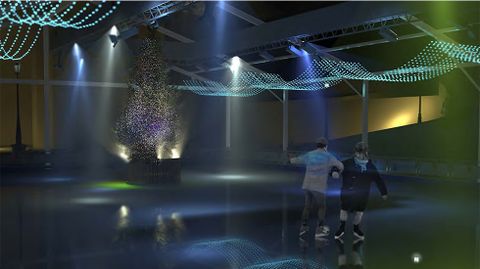 Proyecto de las pistas de hielo de Oviedo