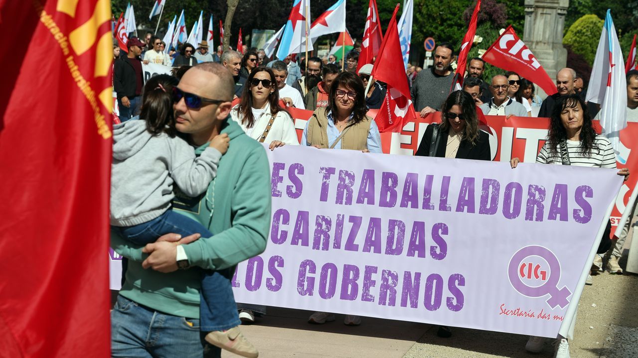 1 de mayo, dos manifestaciones