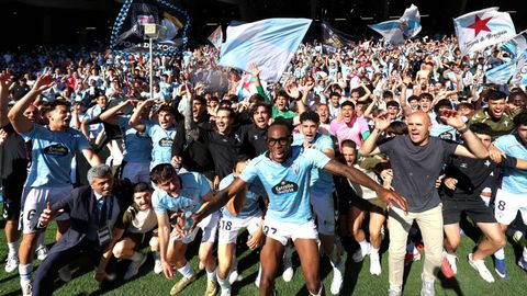 El triunfo del Celta Fortuna ante el Eruopa, en im�genes