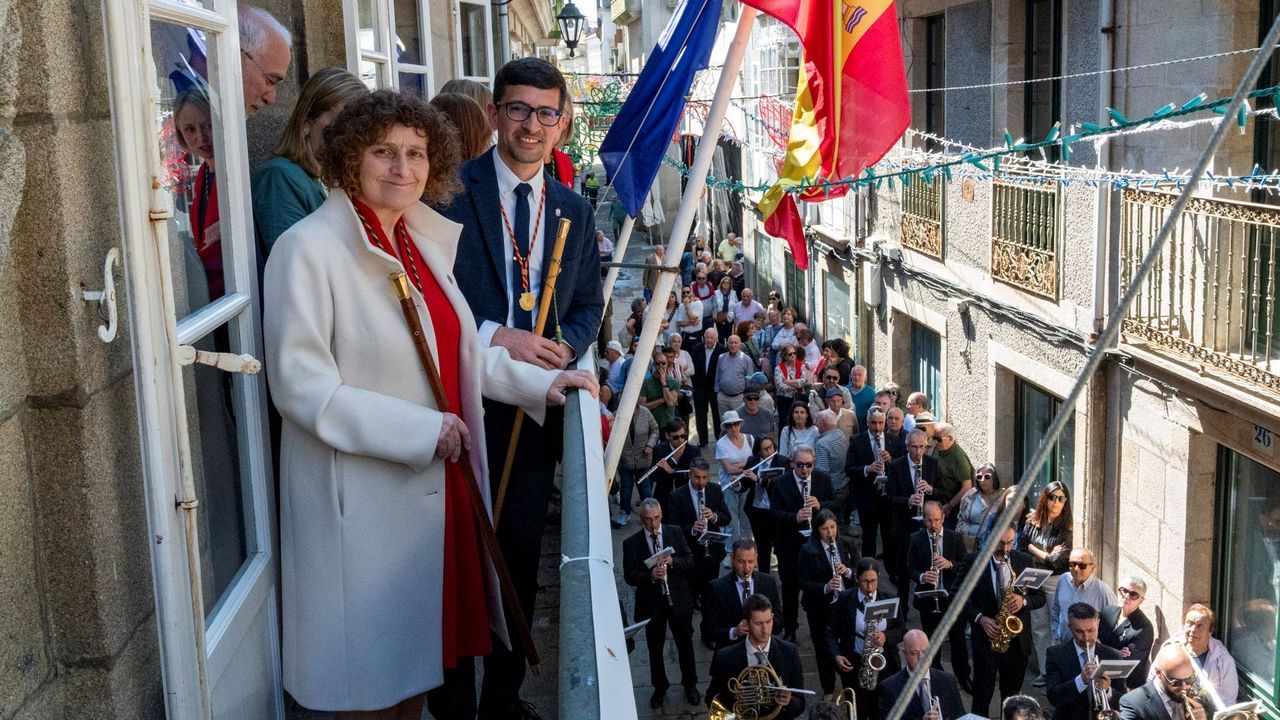 Santiago define en Padrón los «retos modernos» de ambos municipios: turismo sostenible, creación de vivienda y espacios humanizados