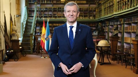 O presidente da Xunta, Alfonso Rueda, nunha imaxe de arquivo.