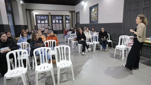 La cita divulgativa sobre formaci�n se celebr� en el sal�n de actos del Conservatorio de M�sica