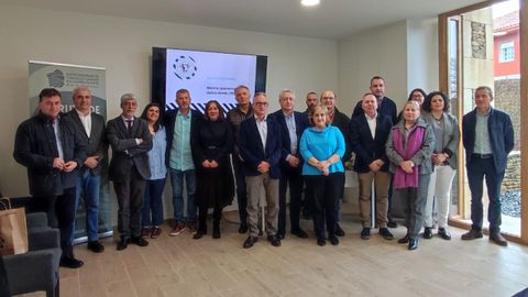 La reuni�n de la Mancomunidade en Arz�a