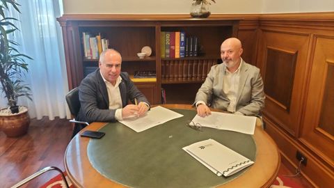 Javier Tour�s y Jos� Manuel Lago.