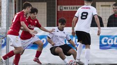 Acci�n del duelo juvenil entre Sof�n y Dumbr�a en O Carral.