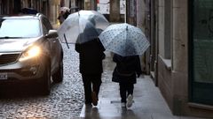 La lluvia y el viento fueron la t�nica general de la jornada
