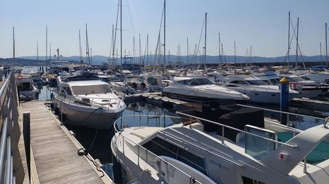 Puerto de Sanxenxo, en una foto de archivo