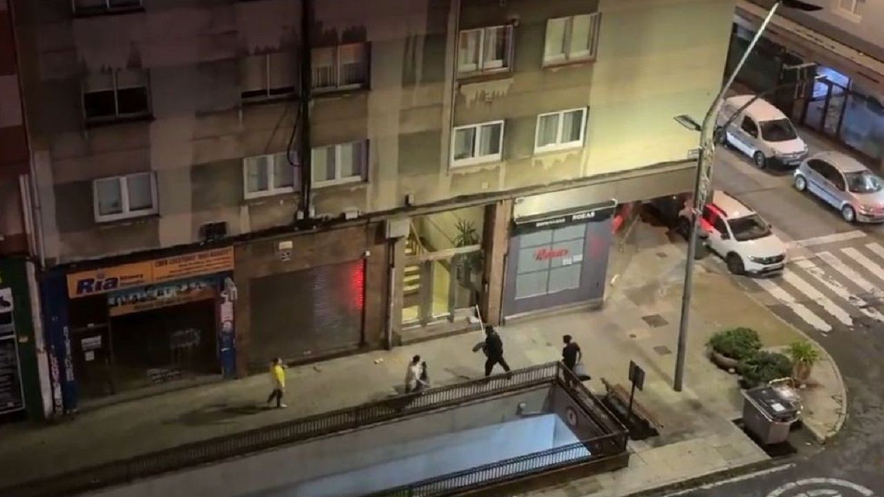 Inquietud vecinal en los barrios del Agra y O Ventorrillo por una pelea entre dos grupos en la ronda de Outeiro
