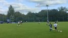 Momento del partido entre el Real Oviedo-TSK Roces de Divisin de Honor