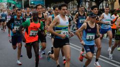 Varios corredores, durante una de las anteriores ediciones de la C21.