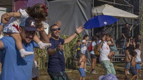 Las familias destacaron una vez ms entre los festivaleros.