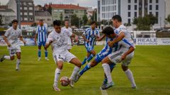 Partido entre el Noia y el Fabril en el Julio Mato Matito