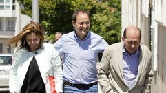 Luena, entre Pilar Cancela y Leiceaga.